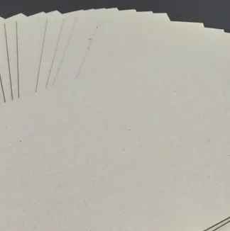 Papan Abu-abu Laminasi 1.0mm 1.5mm 2.0mm Dengan Kekakuan Yang Baik