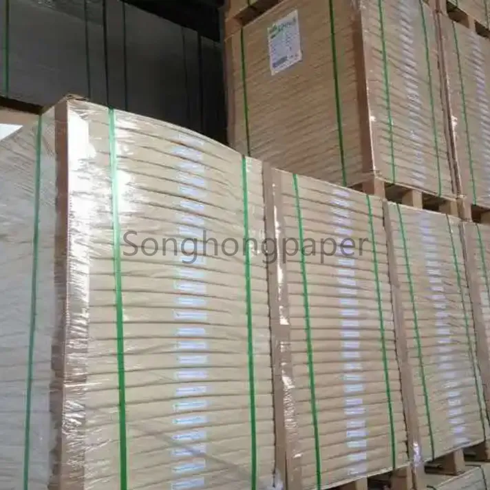 Kertas dupleks berlapis abu -abu satu sisi