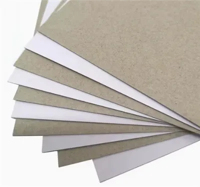 200 GSM Duplex Board dengan punggung abu -abu