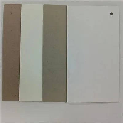 Dupleks Dupleks Dilapisi Punggung Putih 1mm 2mm 3mm untuk Kotak Karton
